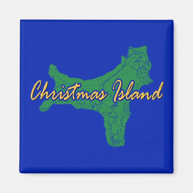 Christmas Island Magnet (Front)