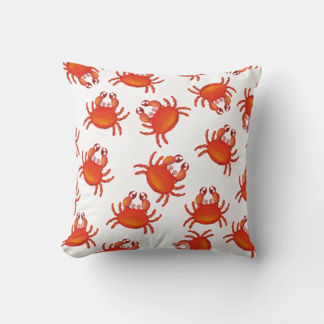 Christmas Island red crabs Cushion (Front)