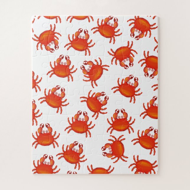 Christmas Island red crabs Jigsaw Puzzle (Vertical)