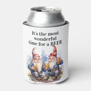 Christmas It's the most wonderful time for a beer Can Cooler