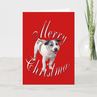 Christmas Jack Russell Terrier Holiday Card