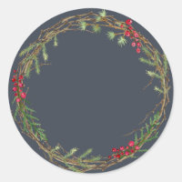 Christmas Jam Canning Rustic Homemade Mason Jar