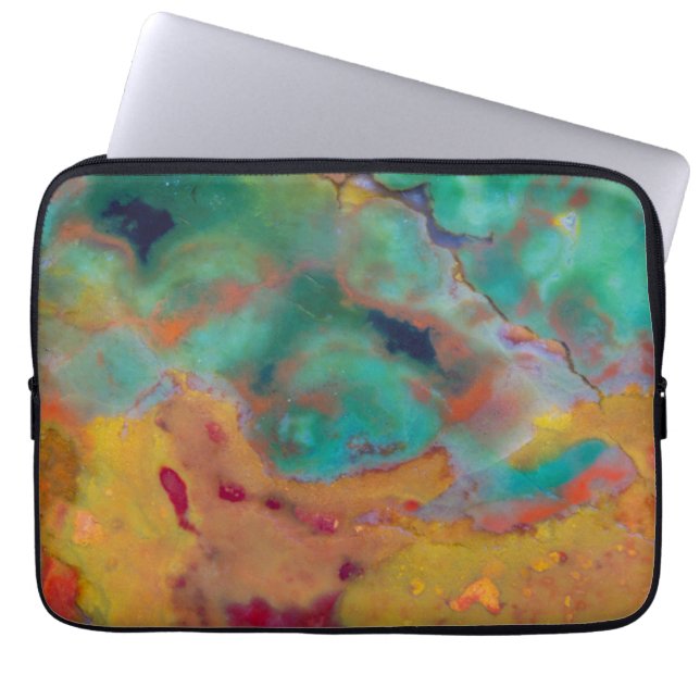 Christmas Jasper Close up Laptop Sleeve (Front)