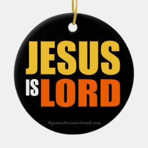 Christmas Jesus Ceramic Tree Decoration