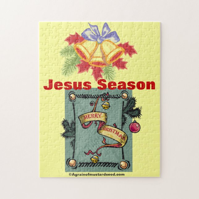 Christmas Jesus Jigsaw Puzzle (Vertical)