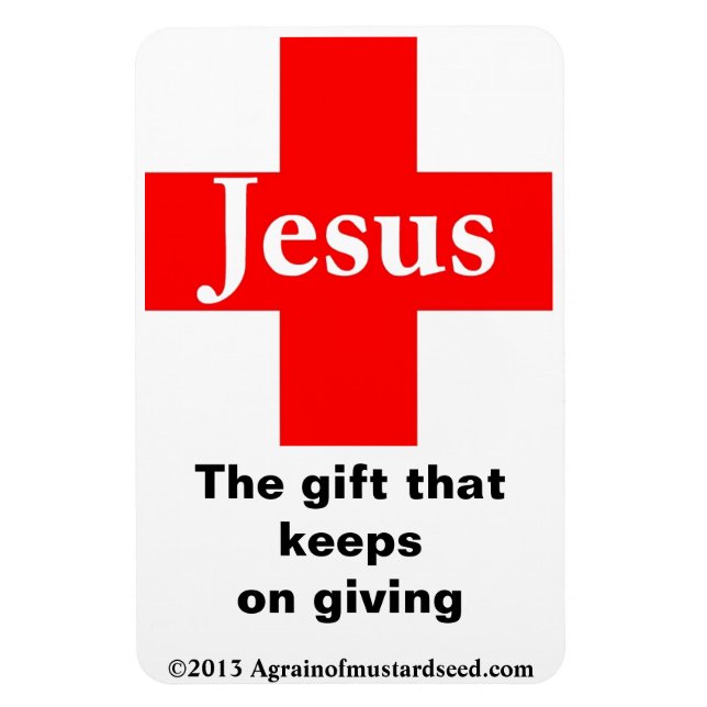 Christmas Jesus Magnet (Vertical)