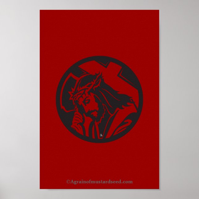 Christmas Jesus Poster (Front)