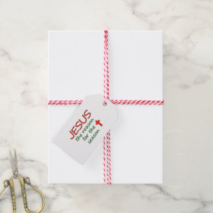 Christmas Jesus Reason for Season Gift Tags