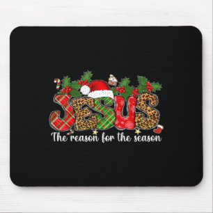 Christmas Jesus Reason Season Xmas Christian Men W Mouse Pad
