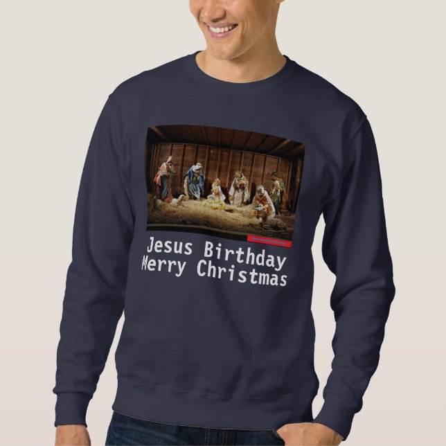 Christmas Jesus Sweatshirt (Front)