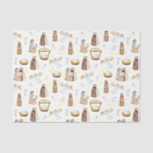 Christmas Jesus Wise Men Angels Tissue Paper