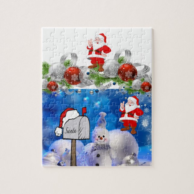 Christmas Jigsaw Puzzle (Vertical)
