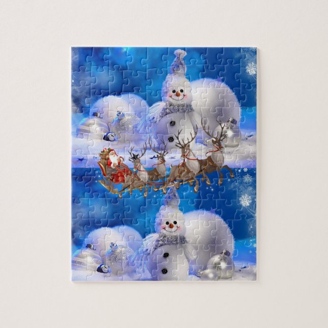 Christmas Jigsaw Puzzle (Vertical)