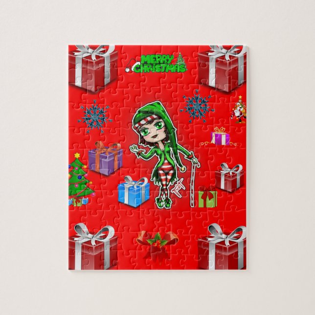 Christmas Jigsaw Puzzle (Vertical)