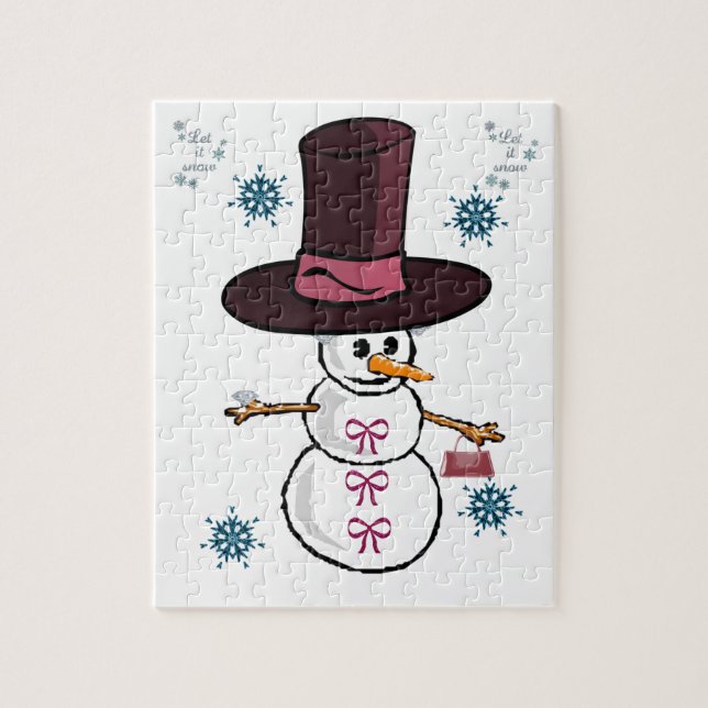 Christmas Jigsaw Puzzle (Vertical)