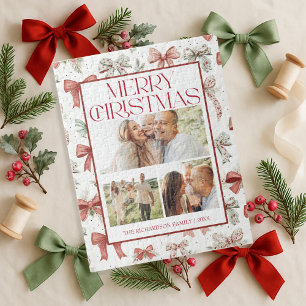 Christmas Jigsaw Puzzle Family Photo Gift
