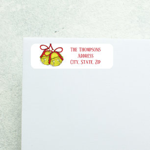 Christmas Jingle Bells Festive Return Address