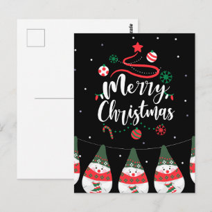 Christmas Jingle Bells Joyful Greetings Collection Postcard