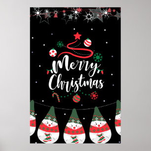 Christmas Jingle Bells Joyful Greetings Collection Poster