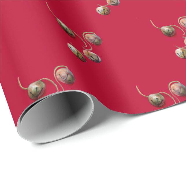 Christmas Jingle Bells Wrapping Paper (Roll Corner)