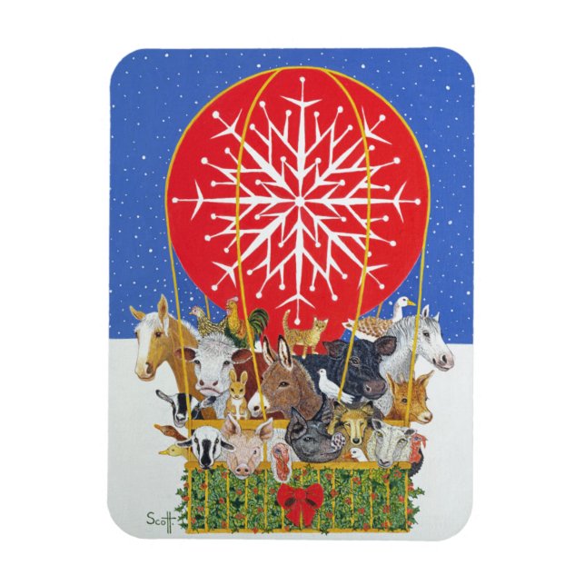 Christmas Journey Magnet (Vertical)