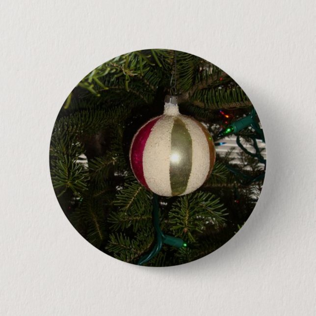 Christmas Joy 6 Cm Round Badge (Front)