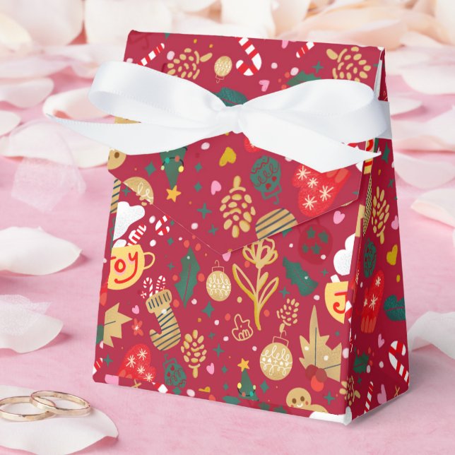 Christmas Joy Favour Box (Wedding)