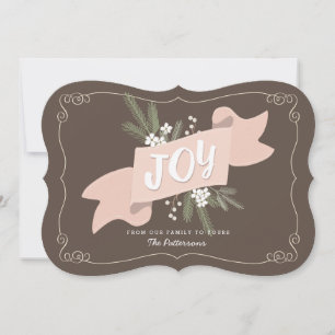 Christmas Joy Holiday Banner Greeting