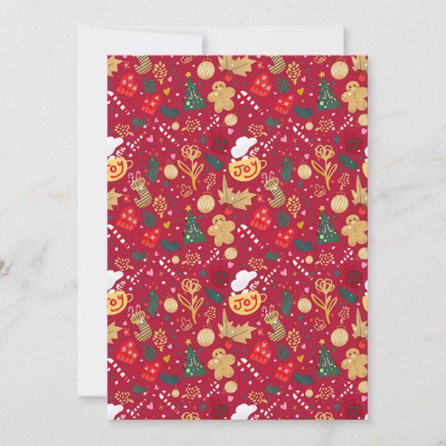 Christmas Joy Holiday Card (Front)