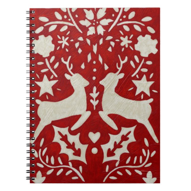 Christmas Joy I Spiral Notebook (Front)