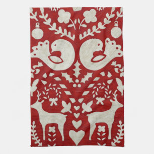 Christmas Joy II Tea Towel