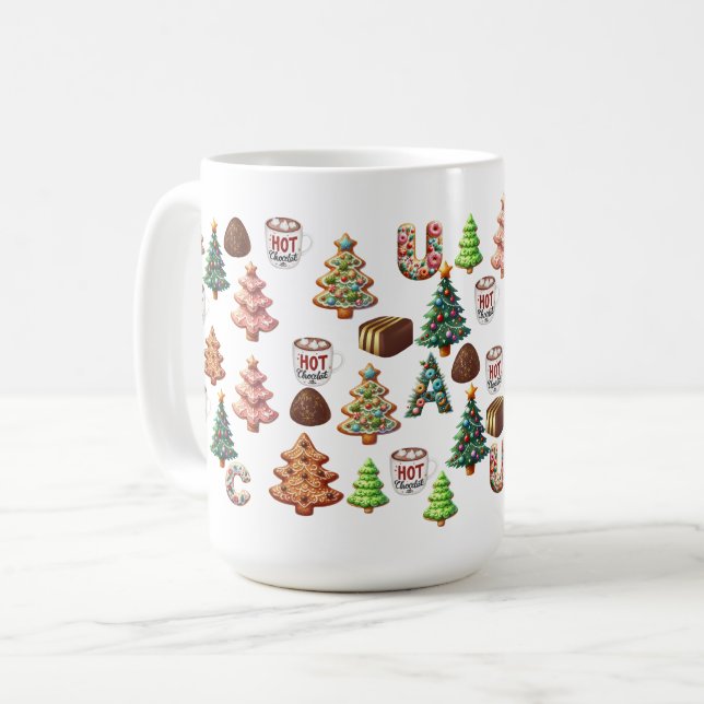 Christmas Joy Mug (Front Left)