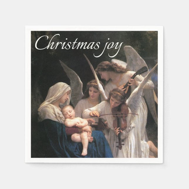 Christmas Joy Paper Napkins (Front)
