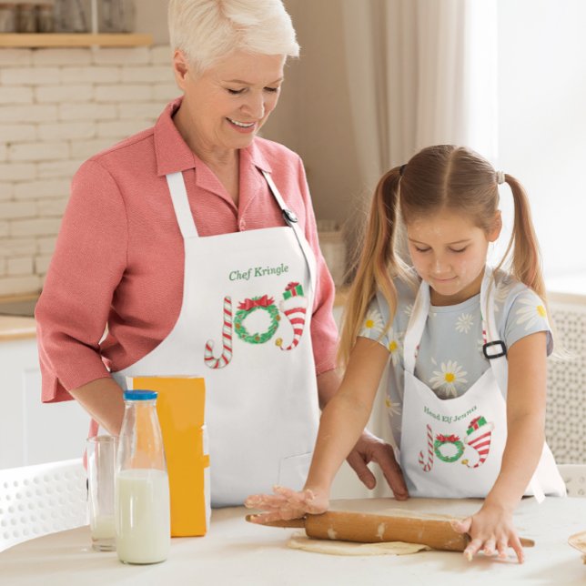 Christmas Joy Personalised Apron (Creator Uploaded)