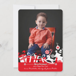 Christmas Joy Photo Holiday Card