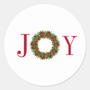 Christmas Joy Stickers