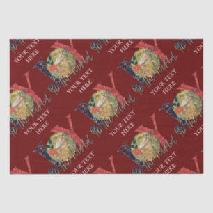 Christmas Joy To The World Nativity Tissue Paper