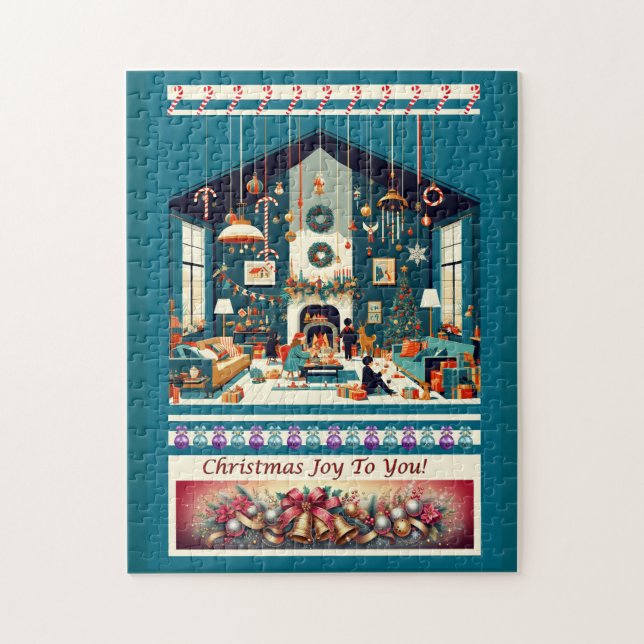 CHRISTMAS JOY TO YOU! JIGSAW PUZZLE (Vertical)