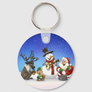 Christmas Jug Band Keychain