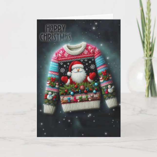 Christmas Jumper Card (Front)