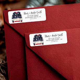 Christmas Jumper Return Label