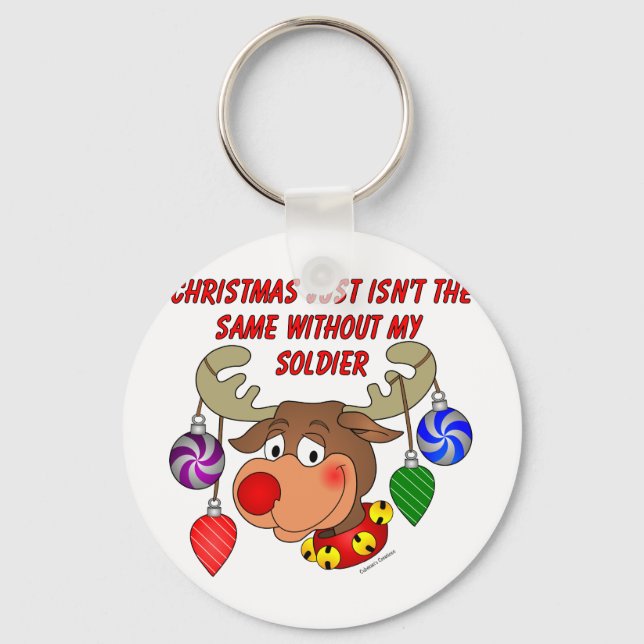 Christmas just isn't the same without my Soldier Key Ring (Front)