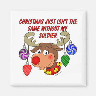 Christmas just isn't the same without my Soldier Magnet