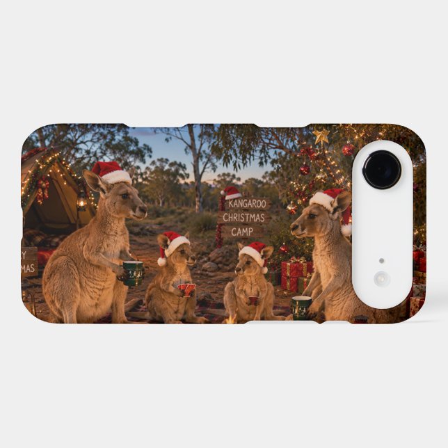 Christmas Kangaroo Camping (Back (Horizontal))