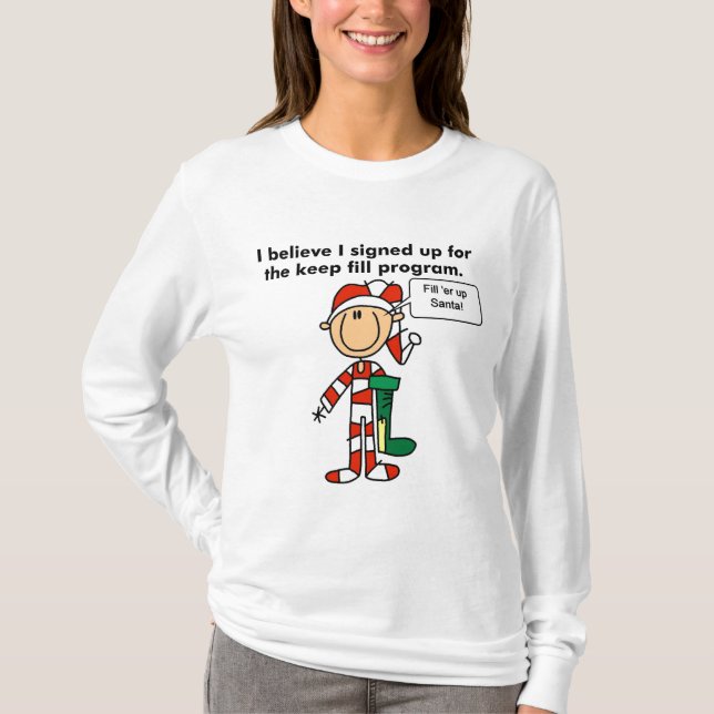 Christmas Keep Fill Program Tshirts and Gifts (Front)