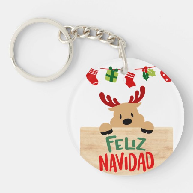 Christmas Key Ring (Front)