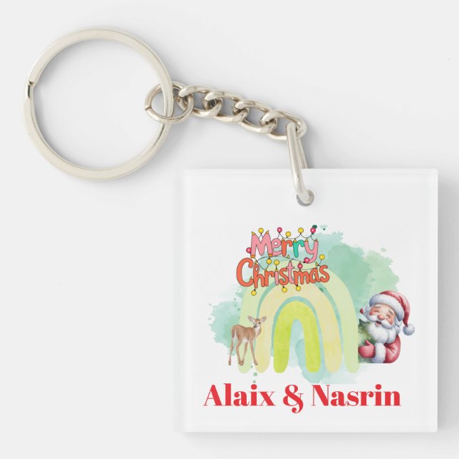 Christmas  key ring (Front)
