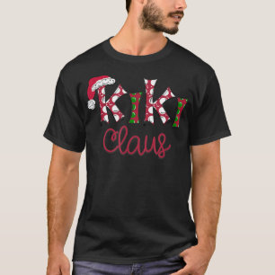 Christmas KiKi Claus Matching Pajama Santa Hat Xma T-Shirt