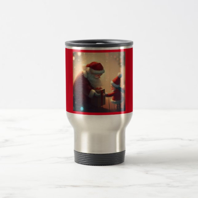 Christmas Kindness 2 Travel Mug (Center)