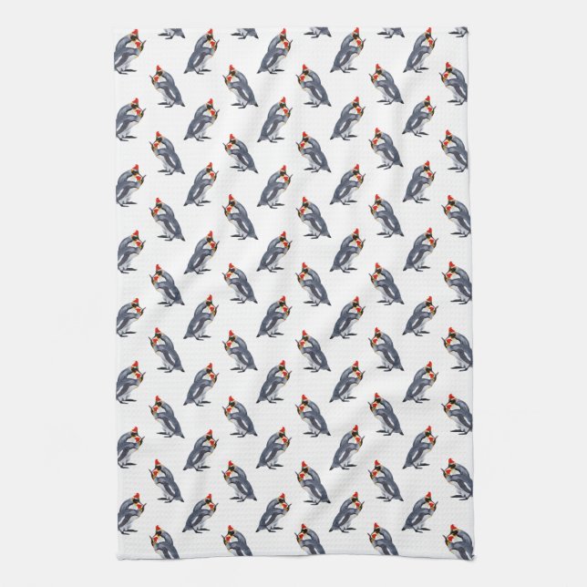 Christmas KingsFrenzy Kitchen Towel (Vertical)